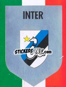 Sticker Scudetto Inter - Calcioflash 1992 n. SC9 - Euroflash