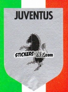 Sticker Scudetto Juventus - Calcioflash 1992 - Euroflash