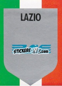 Cromo Scudetto Lazio - Calcioflash 1992 - Euroflash