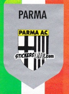 Sticker Scudetto Parma - Calcioflash 1992 - Euroflash