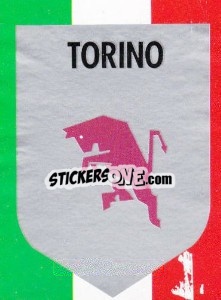 Sticker Scudetto Torino - Calcioflash 1992 n. SC17 - Euroflash