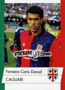 Sticker Fonseca Caris Daniel - Calcioflash 1992 n. 52 - Euroflash