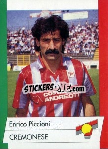 Cromo Enrico Piccioni - Calcioflash 1992 - Euroflash
