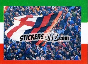 Sticker Tifosi Foggia - Calcioflash 1992 - Euroflash