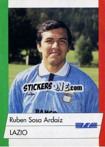 Sticker Ruben Sosa Ardaiz - Calcioflash 1992 n. 143 - Euroflash
