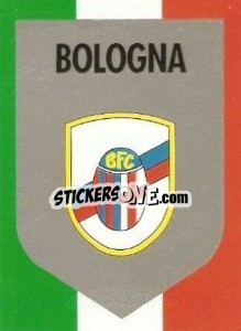 Sticker Scudetto Bologna - Calcioflash 1992 - Euroflash