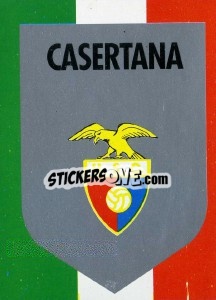 Sticker Scudetto Casertana - Calcioflash 1992 - Euroflash