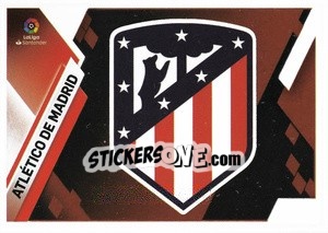 Cromo Escudo Atlético De Madrid (5) - Liga Spagnola 2019-2020 - Colecciones ESTE