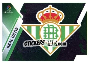 Figurina Escudo Real Betis (9) - Liga Spagnola 2019-2020 - Colecciones ESTE