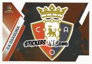 Sticker Escudo C.A. Osasuna (29) - Liga Spagnola 2019-2020 n. 29 - Colecciones ESTE