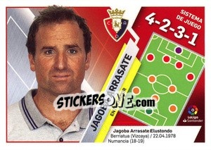 Figurina Entrenador C.A. Osasuna - Jagoba Arrasate (30)