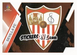 Cromo Escudo Sevilla (33) - Liga Spagnola 2019-2020 - Colecciones ESTE