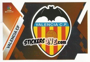 Sticker Escudo Valencia (35) - Liga Spagnola 2019-2020 - Colecciones ESTE