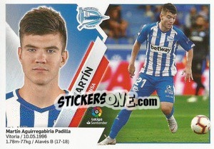 Sticker Martín (3) - Liga Spagnola 2019-2020 - Colecciones ESTE