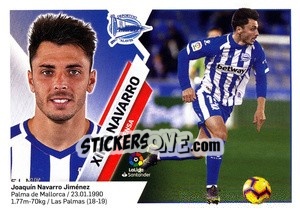 Sticker Ximo Navarro (4) - Liga Spagnola 2019-2020 n. 44 - Colecciones ESTE