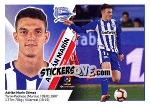 Sticker Adrián Marín (7B) - Liga Spagnola 2019-2020 - Colecciones ESTE