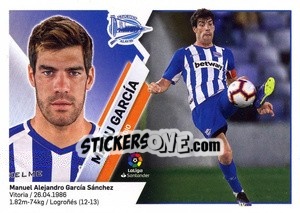 Sticker Manu García (8) - Liga Spagnola 2019-2020 - Colecciones ESTE