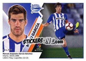 Sticker Manu García (8) - Liga Spagnola 2019-2020 n. 50 - Colecciones ESTE
