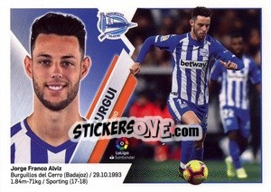 Sticker Burgui (12A) - Liga Spagnola 2019-2020 - Colecciones ESTE