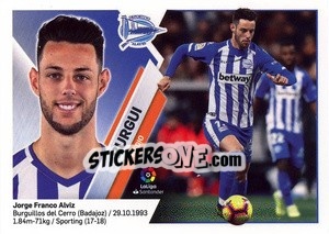 Sticker Burgui (12A) - Liga Spagnola 2019-2020 n. 54 - Colecciones ESTE