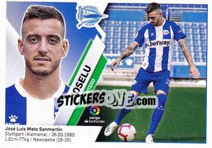 Sticker Joselu (15) - Liga Spagnola 2019-2020 n. 58 - Colecciones ESTE