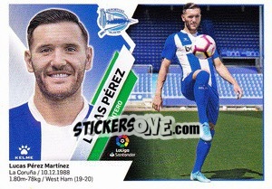 Sticker Lucas Pérez (16) - Liga Spagnola 2019-2020 - Colecciones ESTE