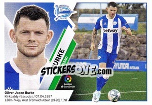 Sticker Burke (14BIS) - Liga Spagnola 2019-2020 - Colecciones ESTE
