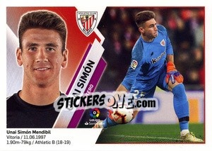 Sticker Unai Simón (2) - Liga Spagnola 2019-2020 n. 72 - Colecciones ESTE