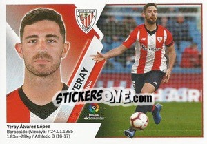 Sticker Yeray (5) - Liga Spagnola 2019-2020 n. 75 - Colecciones ESTE