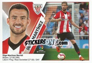 Sticker Íñigo Martínez (6) - Liga Spagnola 2019-2020 n. 77 - Colecciones ESTE