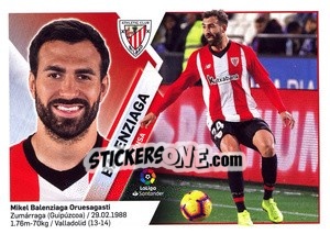 Sticker Balenziaga (7B) - Liga Spagnola 2019-2020 n. 79 - Colecciones ESTE