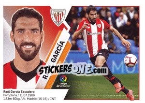 Sticker Raúl García (11) - Liga Spagnola 2019-2020 n. 83 - Colecciones ESTE