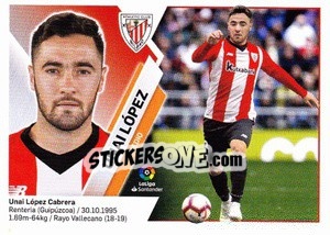 Sticker Unai López (9BIS) - Liga Spagnola 2019-2020 - Colecciones ESTE