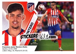 Cromo Montero (4) - Liga Spagnola 2019-2020 n. 104 - Colecciones ESTE