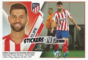 Sticker Felipe (7) - Liga Spagnola 2019-2020 n. 107 - Colecciones ESTE