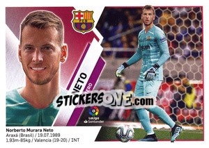 Sticker Neto (2) - Liga Spagnola 2019-2020 n. 132 - Colecciones ESTE