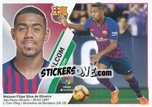 Sticker Malcom (12B) - Liga Spagnola 2019-2020 - Colecciones ESTE