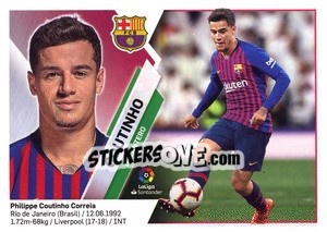Sticker Coutinho (13) - Liga Spagnola 2019-2020 n. 146 - Colecciones ESTE