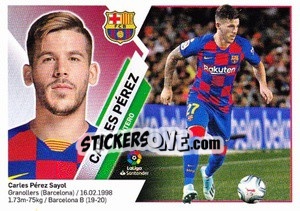 Sticker Carles Pérez (16BIS) - Liga Spagnola 2019-2020 n. 151 - Colecciones ESTE