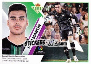 Sticker Dani Martín (1) - Liga Spagnola 2019-2020 n. 161 - Colecciones ESTE