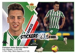 Sticker Francis (3) - Liga Spagnola 2019-2020 n. 163 - Colecciones ESTE