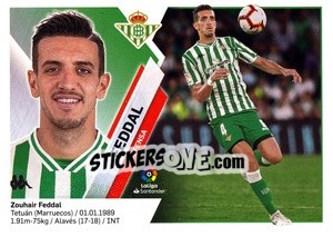 Sticker Feddal (4A) - Liga Spagnola 2019-2020 n. 164 - Colecciones ESTE