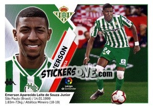 Sticker Emerson (4B) - Liga Spagnola 2019-2020 n. 165 - Colecciones ESTE