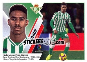Sticker Junior (8) - Liga Spagnola 2019-2020 n. 170 - Colecciones ESTE