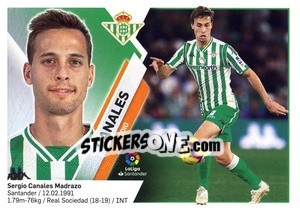 Sticker Canales (11) - Liga Spagnola 2019-2020 n. 173 - Colecciones ESTE