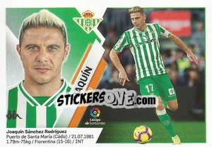 Sticker Joaquín Sánchez (12) - Liga Spagnola 2019-2020 - Colecciones ESTE