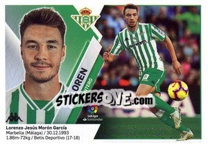 Sticker Loren (15) - Liga Spagnola 2019-2020 n. 178 - Colecciones ESTE