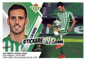 Sticker Juanmi (16) - Liga Spagnola 2019-2020 n. 179 - Colecciones ESTE