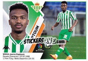 Sticker Kaptoum (13BIS) - Liga Spagnola 2019-2020 n. 181 - Colecciones ESTE