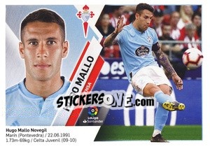 Sticker Hugo Mallo (3) - Liga Spagnola 2019-2020 - Colecciones ESTE